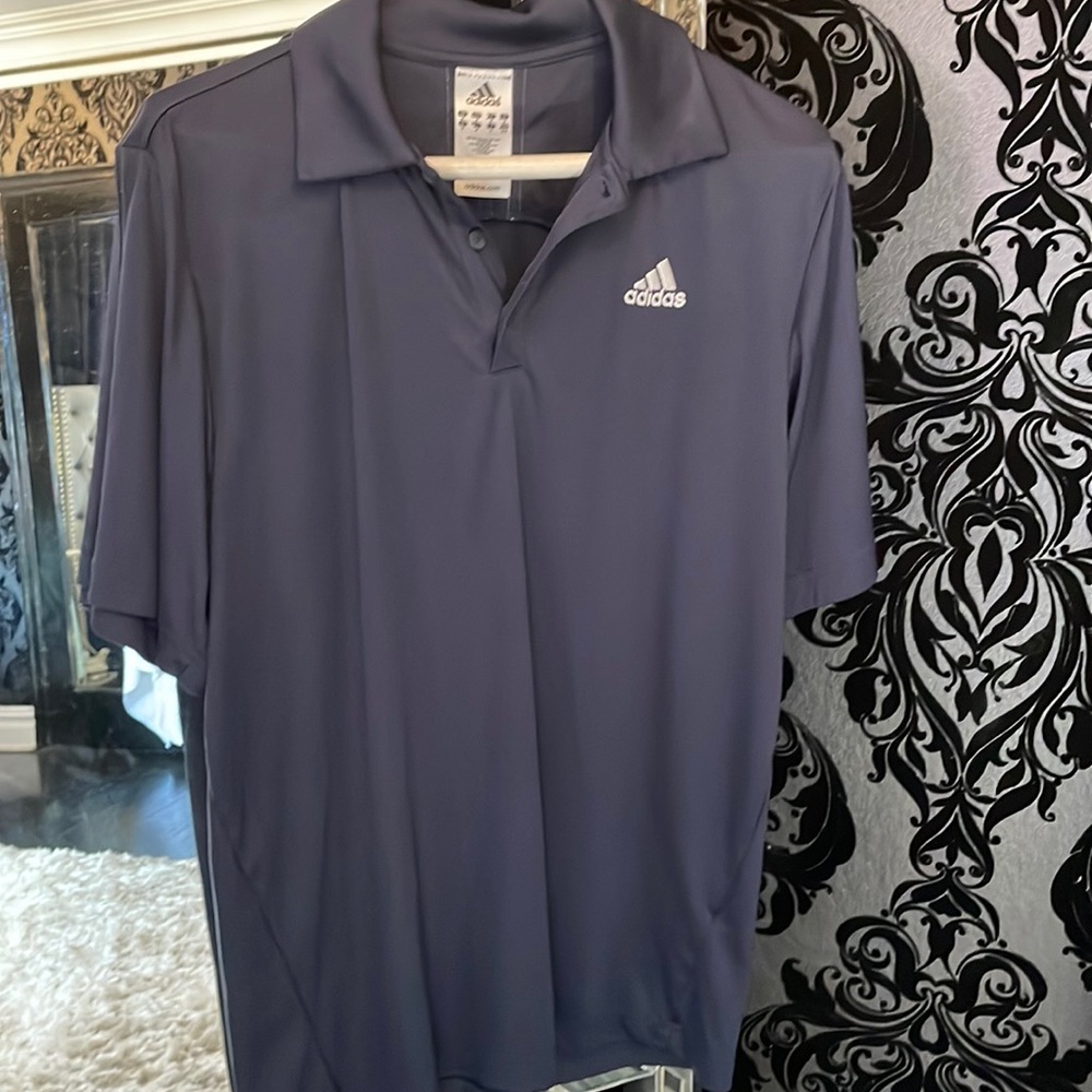 Adidas Sport Collared Shirt - Picture 1 of 3
